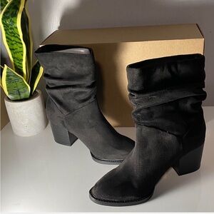 Style & Co. Black Heeled Boots‎